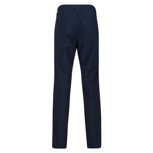Black - Back - Regatta Mens Dayhike IV Waterproof Trousers