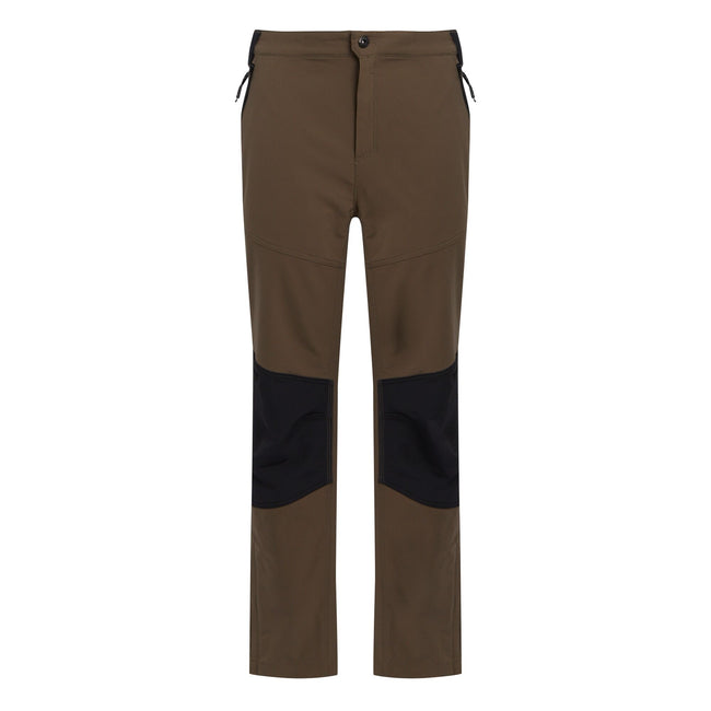 Crocodile-Black - Front - Regatta Mens Questra V Walking Trousers