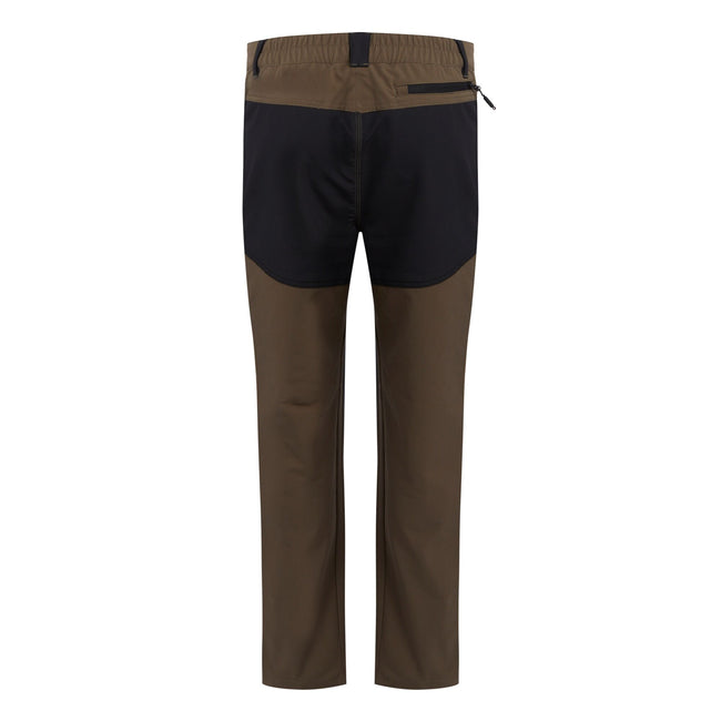 Crocodile-Black - Back - Regatta Mens Questra V Walking Trousers