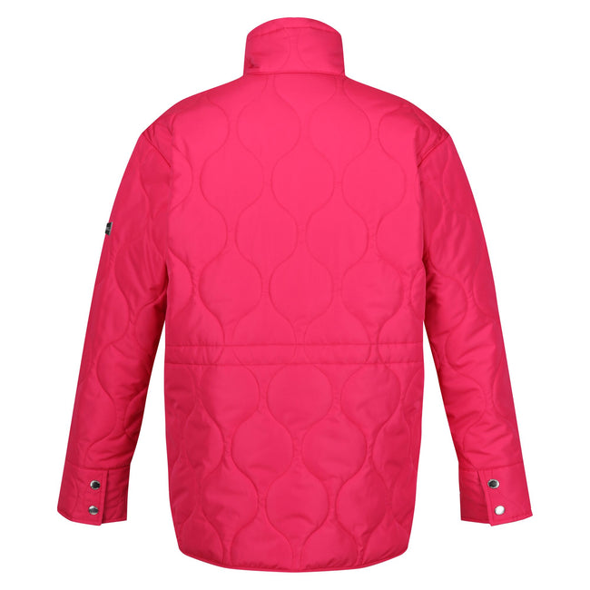 Hot Pink - Back - Regatta Womens-Ladies Courcelle Quilted Jacket