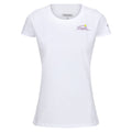 White - Front - Regatta Womens-Ladies Breezed IV Back Print T-Shirt