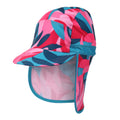 Tahoe Blue-Pink - Lifestyle - Regatta Protect II Tropical Leaves Sun Hat