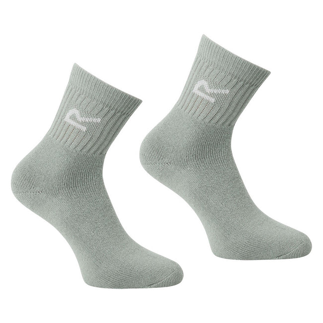Pastel Marl - Close up - Regatta Great Outdoors Womens-Ladies Marl Effect Socks (3 Pack)