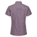 Heather - Back - Regatta Womens-Ladies Mindano VIII Ditsy Print Short-Sleeved Shirt