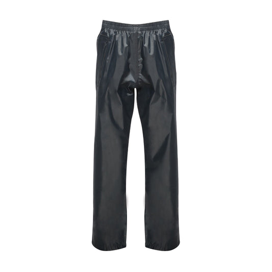 Navy - Front - Regatta Professional Childrens-Kids Waterproof Over Trousers