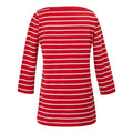 High Risk Red-White - Back - Regatta Womens-Ladies Bayletta 3-4 Sleeve Top