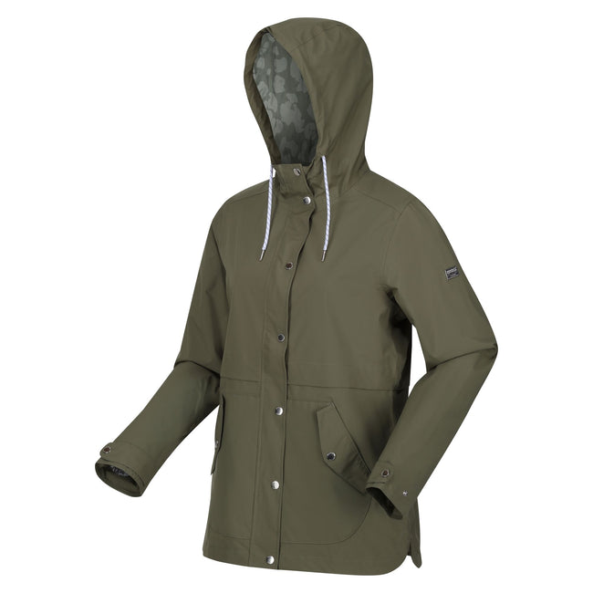 Four Leaf Clover - Side - Regatta Womens-Ladies Bayla Waterproof Raincoat