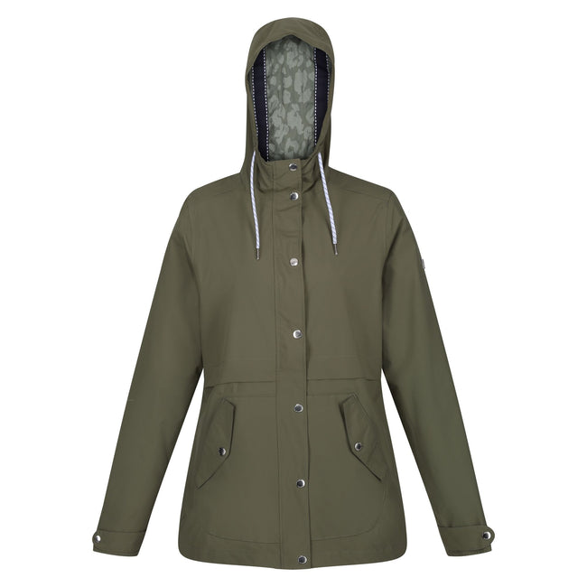 Four Leaf Clover - Front - Regatta Womens-Ladies Bayla Waterproof Raincoat