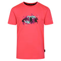 Neon Pink - Front - Dare 2B Childrens-Kids Amuse II Monkey T-Shirt