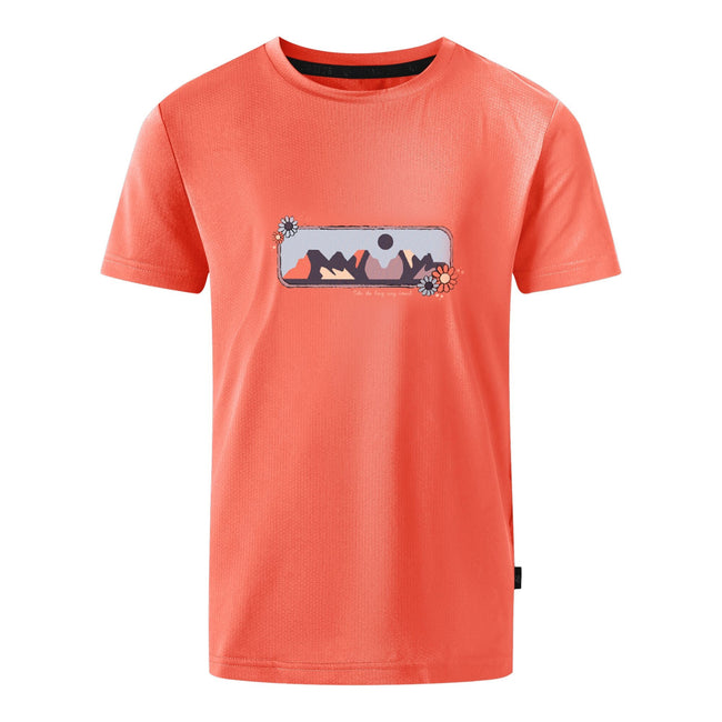 Peach Bloom - Front - Dare 2B Childrens-Kids Amuse II Monkey T-Shirt