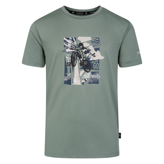 Lilypad - Front - Dare 2B Childrens-Kids Amuse II Monkey T-Shirt