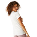 White - Pack Shot - Regatta Womens-Ladies Fingal V Neck T-Shirt