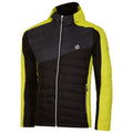 Neon Spring-Dark Storm - Side - Dare 2B Mens Touring Padded Jacket