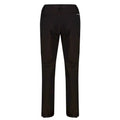 Black - Back - Regatta Great Outdoors Womens-Ladies Geo Softshell II Short Leg Trousers