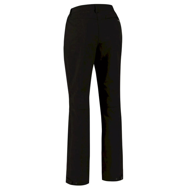Black - Lifestyle - Regatta Great Outdoors Womens-Ladies Geo Softshell II Short Leg Trousers