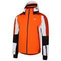 Puffins Orange-Black - Side - Dare 2B Mens Speed Ski Jacket