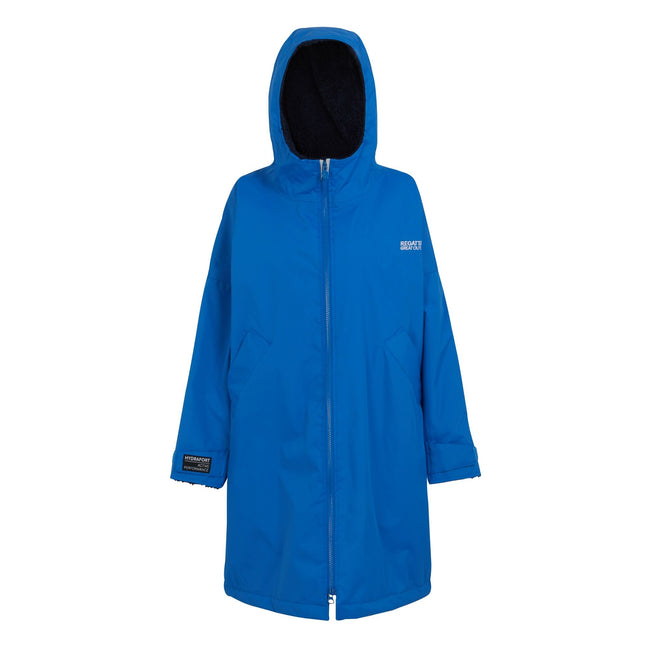 Oxford Blue-Navy - Front - Regatta Childrens-Kids Changing Robe