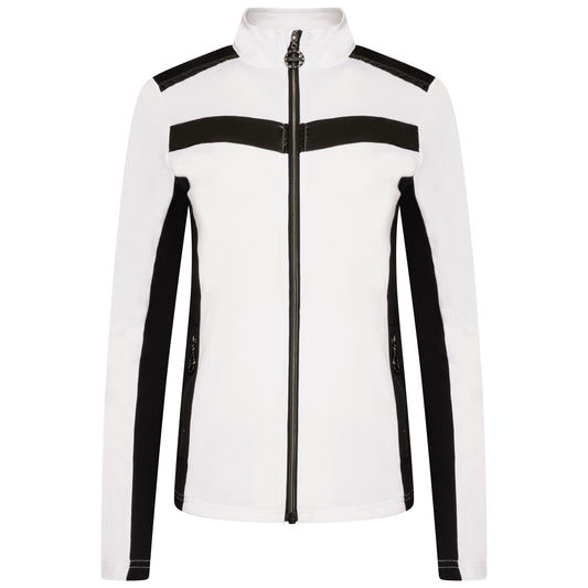 White-Black - Front - Dare 2B Womens-Ladies Divinity II Core Stretch Fleece Jacket