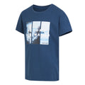 Moonlight Denim - Side - Regatta Childrens-Kids Bosley VII Seaside T-Shirt