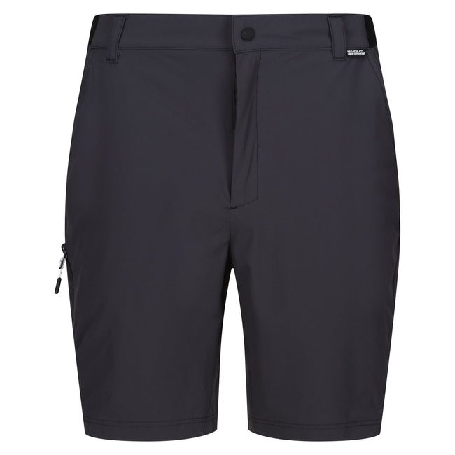 Ash - Front - Regatta Mens Travel Light Packaway Shorts