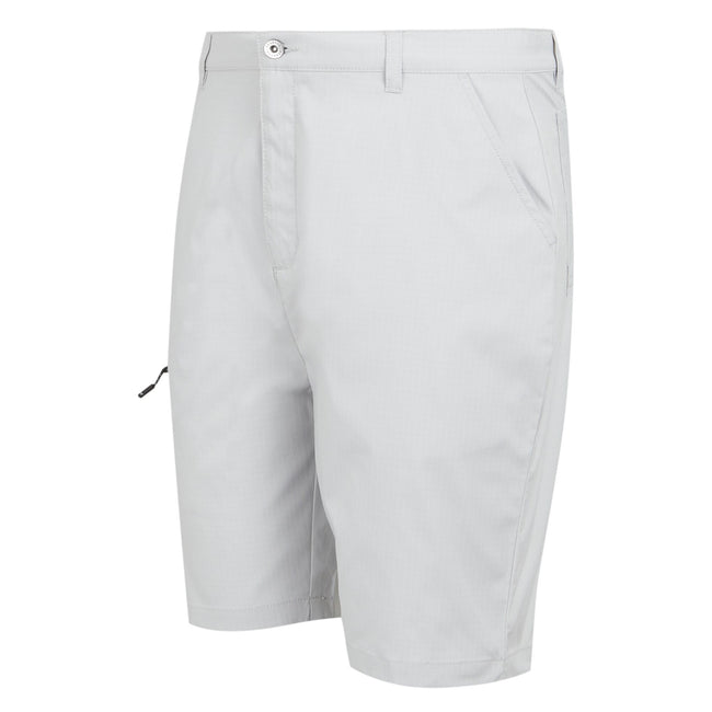 Silver Grey - Side - Regatta Mens Dalry Multi Pocket Shorts