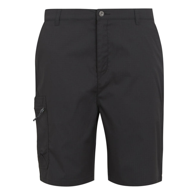 Black - Front - Regatta Mens Dalry Multi Pocket Shorts
