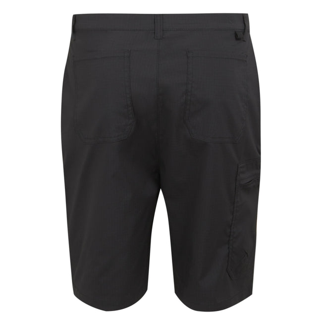 Black - Back - Regatta Mens Dalry Multi Pocket Shorts