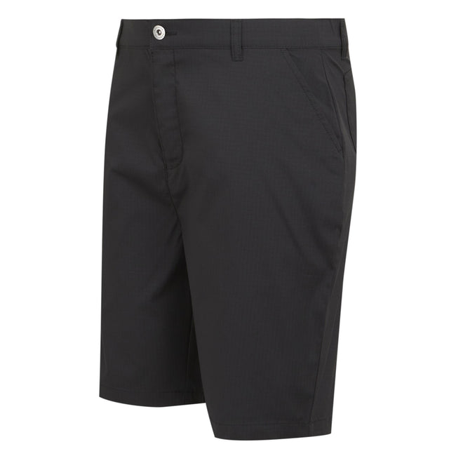 Black - Side - Regatta Mens Dalry Multi Pocket Shorts