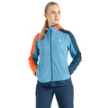 Niagara Blue-Satsuma - Lifestyle - Dare 2B Womens-Ladies Avidly II Soft Shell Jacket