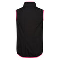 Black-Flamingo Pink - Back - Regatta Womens-Ladies Body Warmer