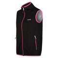 Black-Flamingo Pink - Side - Regatta Womens-Ladies Body Warmer
