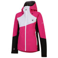Pure Pink-Black - Side - Dare 2B Womens-Ladies Excalibar Ski Jacket