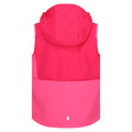 Pink Potion-Flamingo Pink - Back - Regatta Childrens-Kids Acidity II Body Warmer