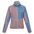 Heather-Coronet Blue - Front - Regatta Womens-Ladies Lindalla VII Marl Full Zip Fleece Jacket