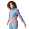 Heather-Coronet Blue - Lifestyle - Regatta Womens-Ladies Lindalla VII Marl Full Zip Fleece Jacket