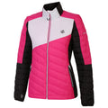 Pure Pink-White - Side - Dare 2B Womens-Ladies Surmise Jacket