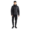 Black - Close up - Dare 2B Mens Chilled Ski Jacket