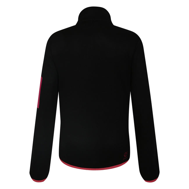 Black - Back - Dare 2B Womens-Ladies Mountain Series Full Zip Fleece Jacket
