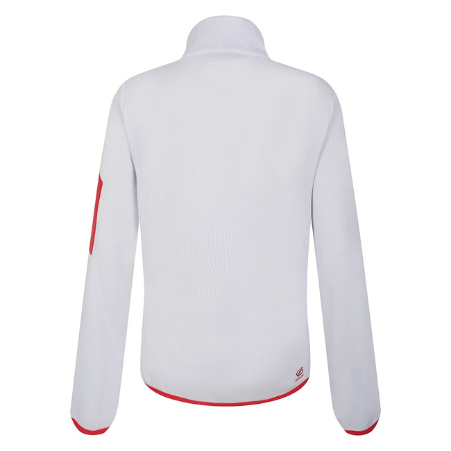 White - Back - Dare 2B Womens-Ladies Mountain Series Full Zip Fleece Jacket
