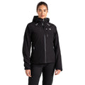 Black - Lifestyle - Dare 2B Womens-Ladies Mountain Series Waterproof Jacket