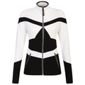 Black-White - Front - Dare 2B Womens-Ladies Rocker Zip Sweater Top