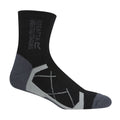 Black-Hawaiian Blue - Back - Regatta Mens Active Outdoor Socks (Pack of 2)