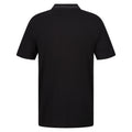 Black - Back - Regatta Mens Forley Polo Shirt