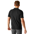 Black - Pack Shot - Regatta Mens Forley Polo Shirt