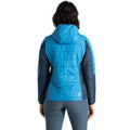 Moonlight Denim-Swedish Blue - Pack Shot - Dare 2B Womens-Ladies Ascending Padded Jacket