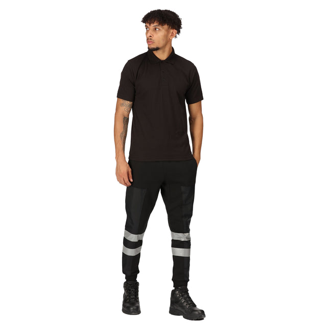 Black - Pack Shot - Regatta Professional Mens Jogging Bottoms
