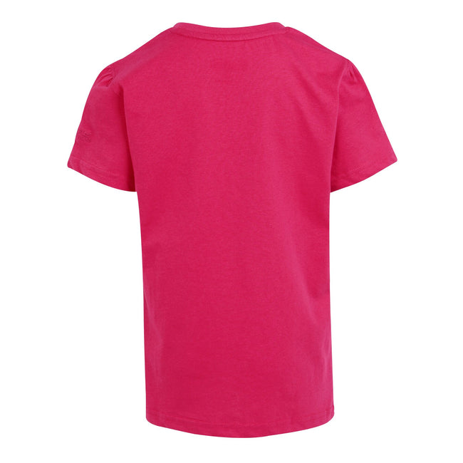 Pink Potion - Back - Regatta Childrens-Kids Bosley VII Dream Big T-Shirt