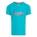 Tahoe Blue - Front - Regatta Childrens-Kids Bosley VII Good Vibes T-Shirt