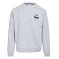 Grey Marl - Front - Regatta Mens Nithsdale Mountain Crew Neck Crop Sweatshirt