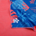 Blue-Pink-White - Side - Regatta Hawaiian Beach Towel
